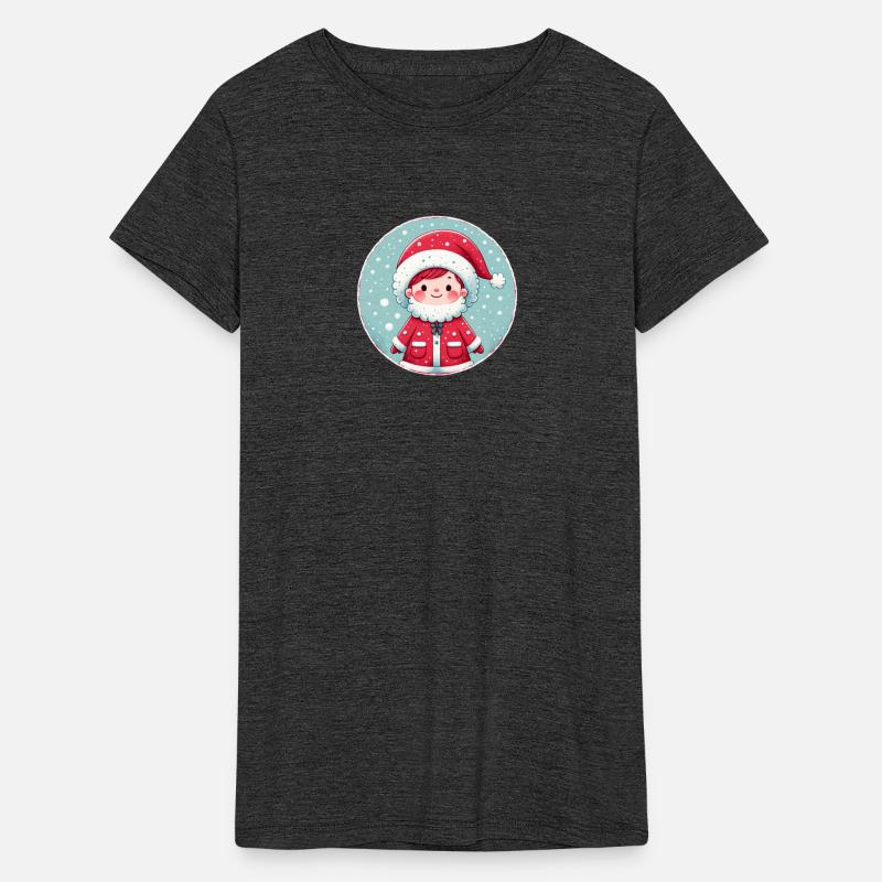 Santa Claus Boy Illustration Funny Christmas