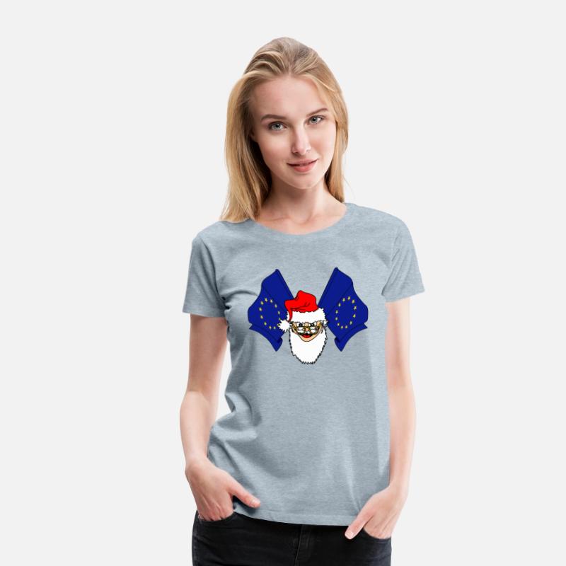 Santa Claus flags EU European Union