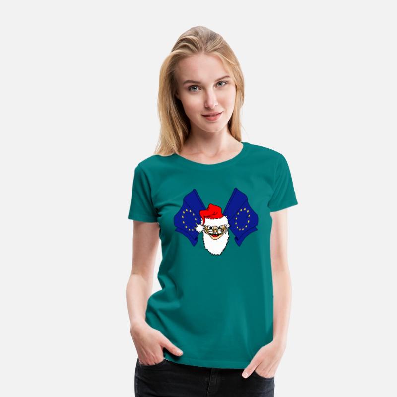 Santa Claus flags EU European Union