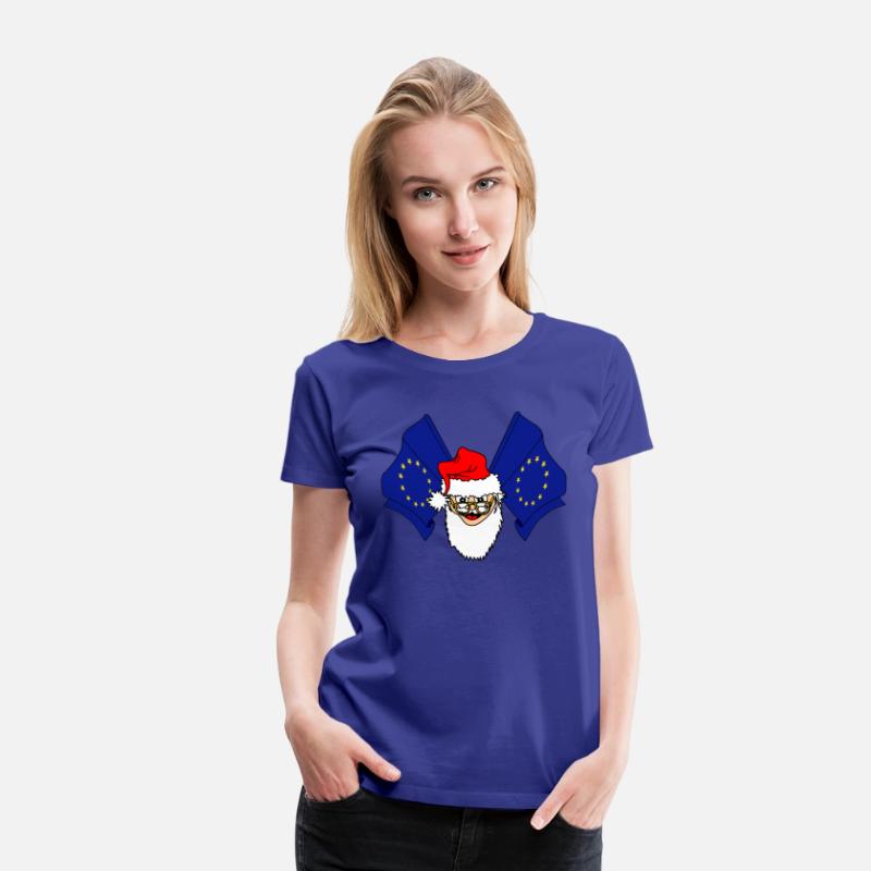 Santa Claus flags EU European Union