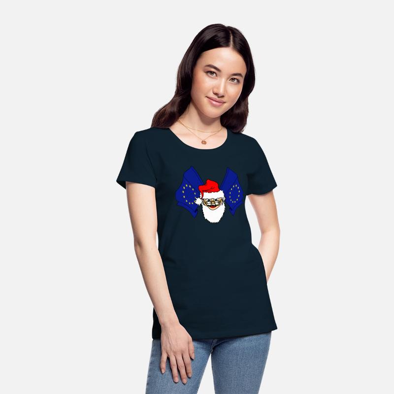 Santa Claus flags EU European Union