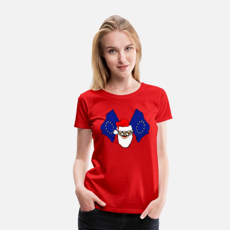 Santa Claus flags EU European Union