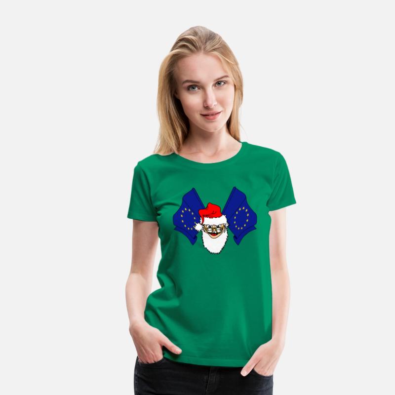 Santa Claus flags EU European Union