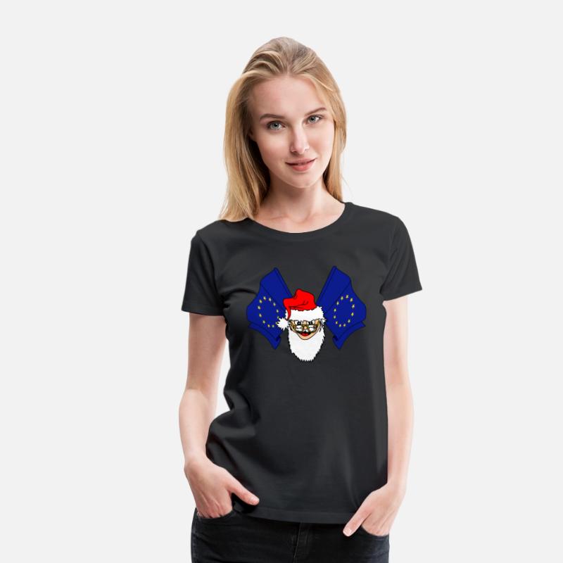 Santa Claus flags EU European Union
