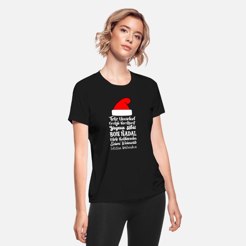 Santa Hat, Christmas Greetings In Many Languages