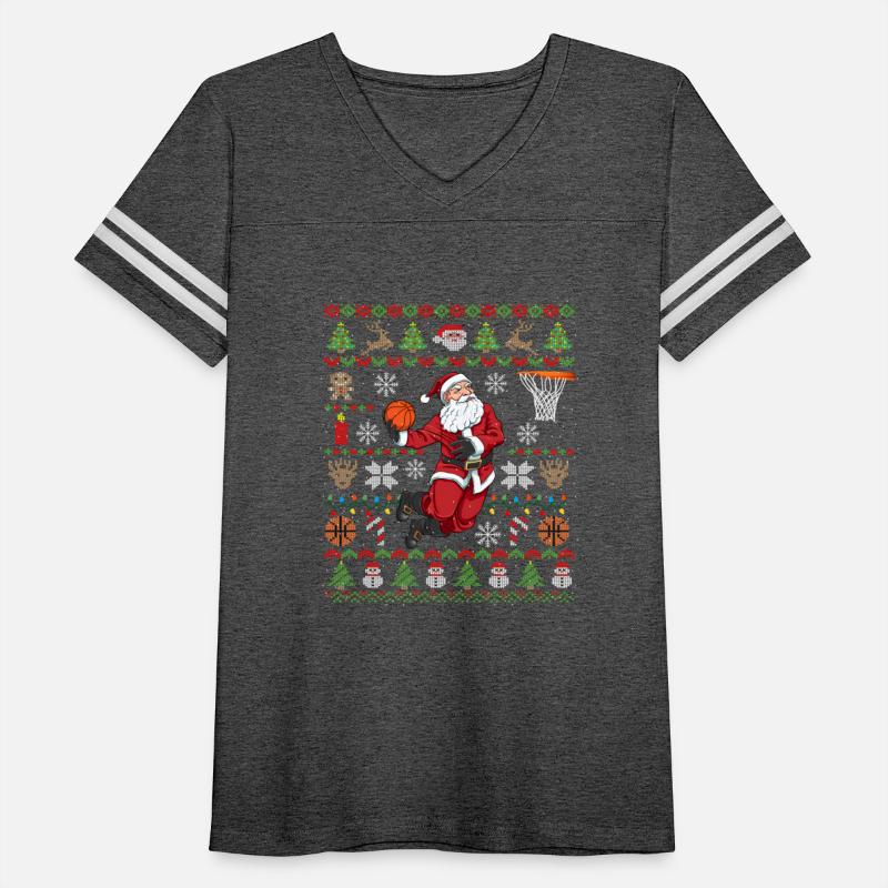 Santa Ugly Baetball Dunking