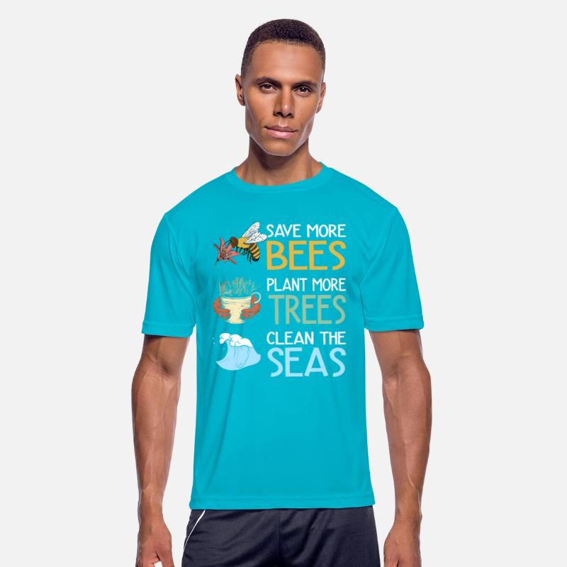 Save More Bees Plant More Trees Clean The Seas