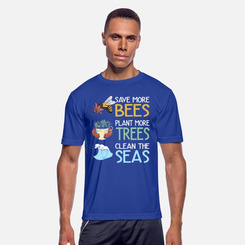 Save More Bees Plant More Trees Clean The Seas