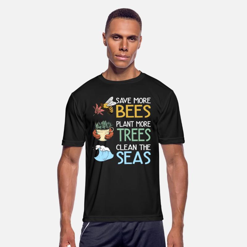 Save More Bees Plant More Trees Clean The Seas