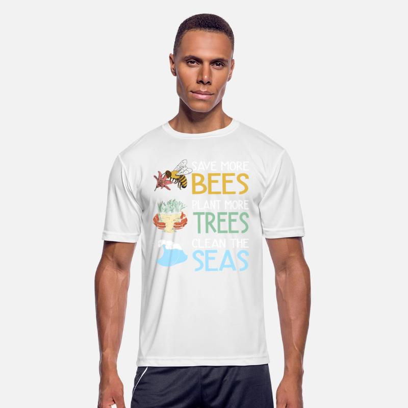 Save More Bees Plant More Trees Clean The Seas