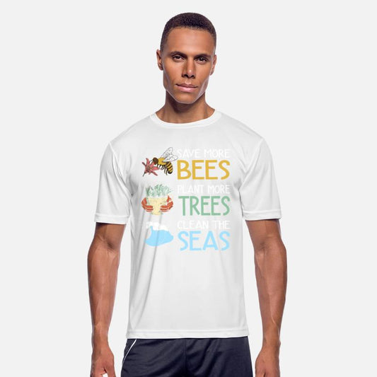 Save More Bees Plant More Trees Clean The Seas