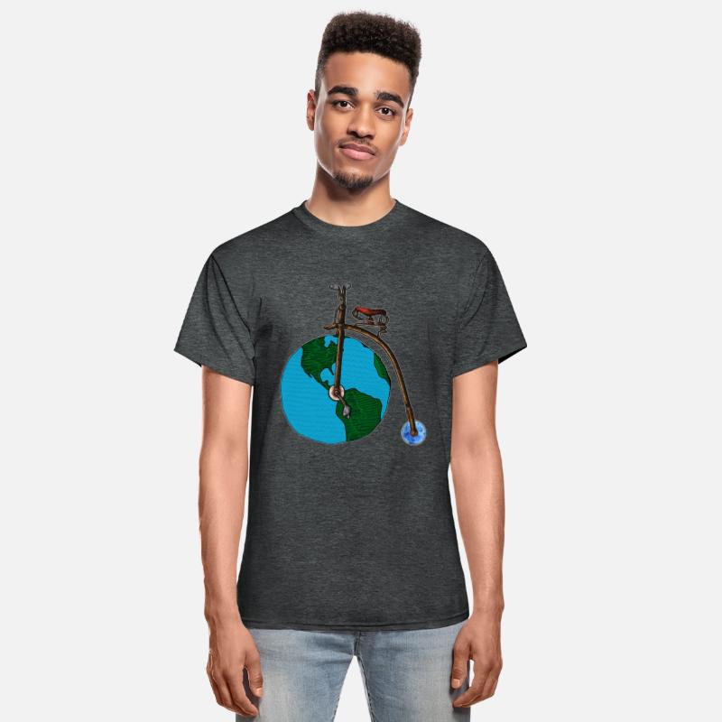 Save The Planet Earth Penny Farthing Bicycle Art