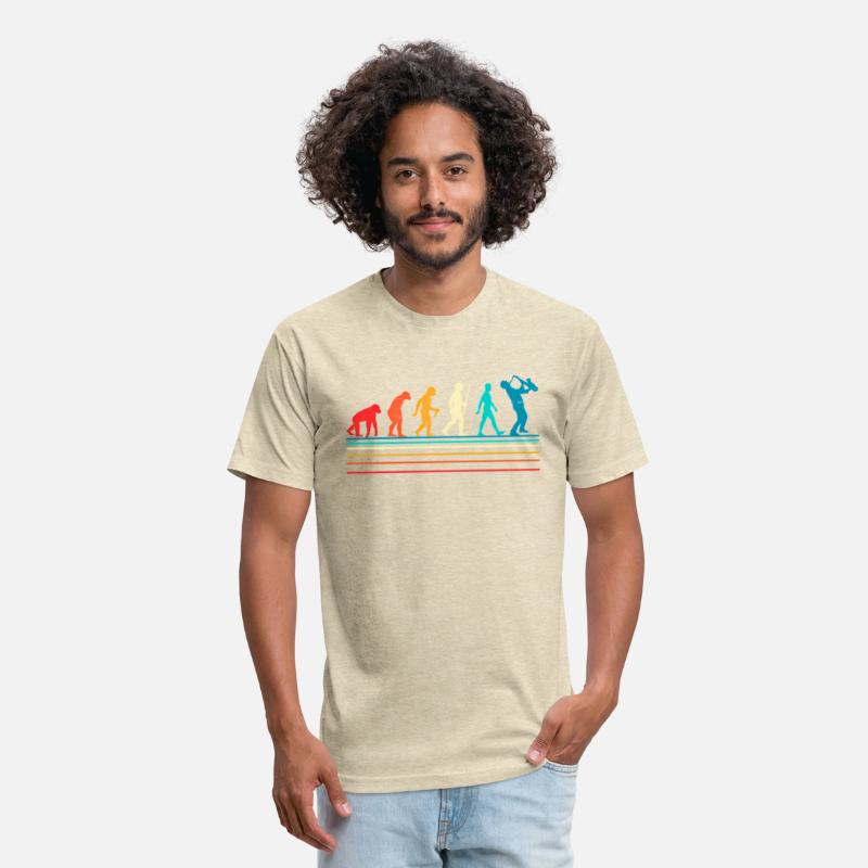Saxophone Retro Vintage Evolution Of