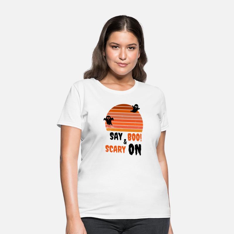 Say Boo and Scary On - Halloween's