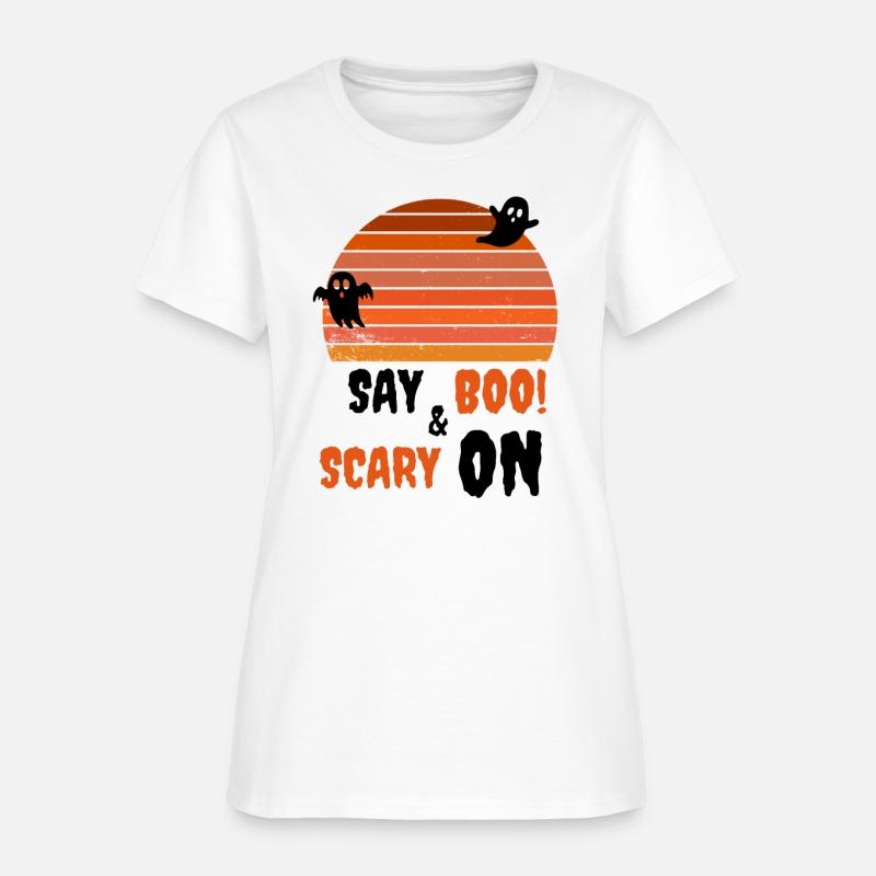 Say Boo and Scary On - Halloween's