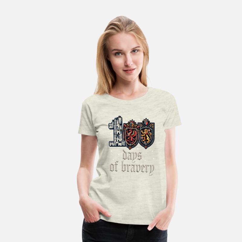 School Shirt, 100 Days Of Bravery Castle Towers