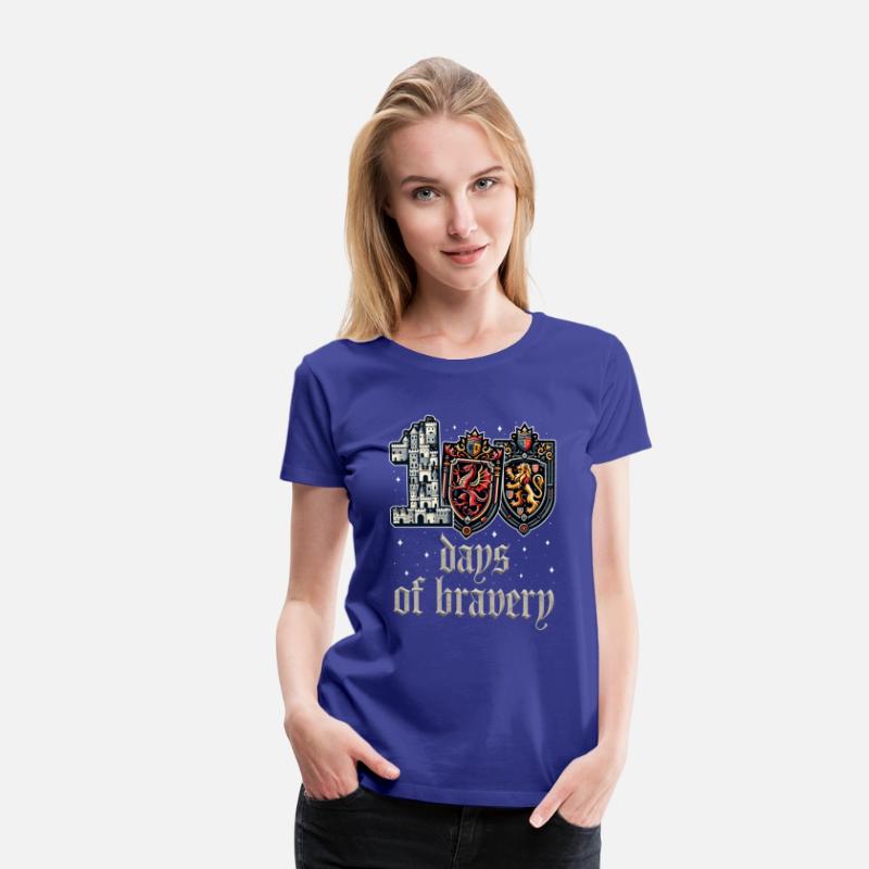 School Shirt, 100 Days Of Bravery Castle Towers