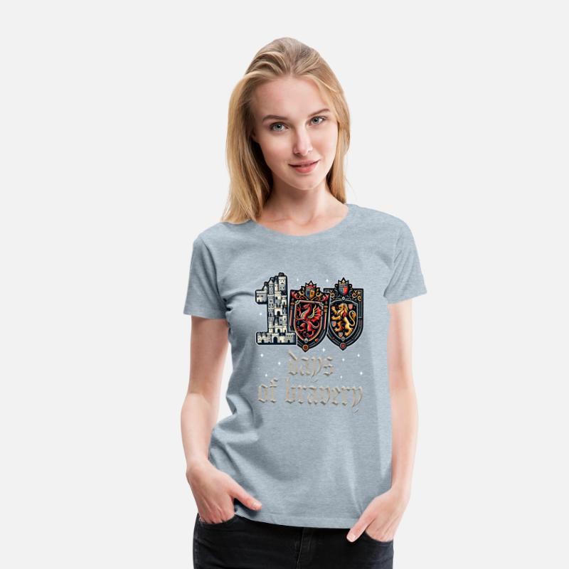 School Shirt, 100 Days Of Bravery Castle Towers