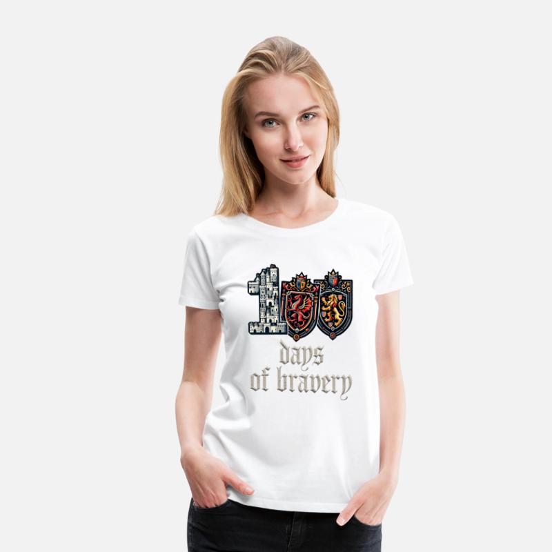 School Shirt, 100 Days Of Bravery Castle Towers