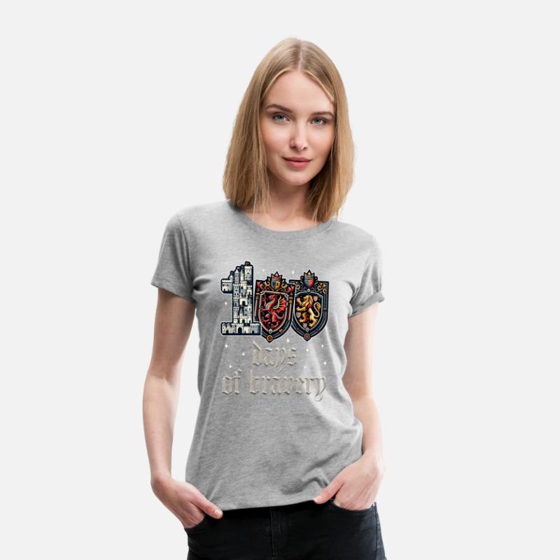 School Shirt, 100 Days Of Bravery Castle Towers