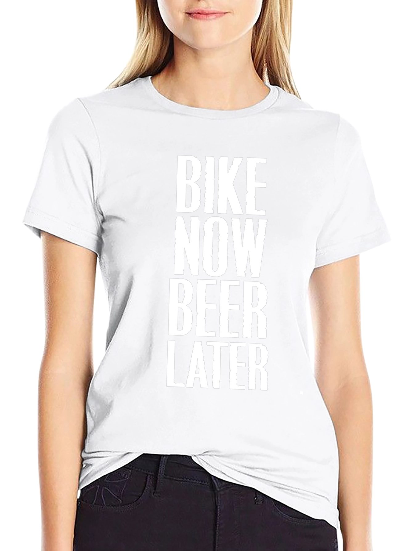 Bike Now Beer Later Graphic Tee