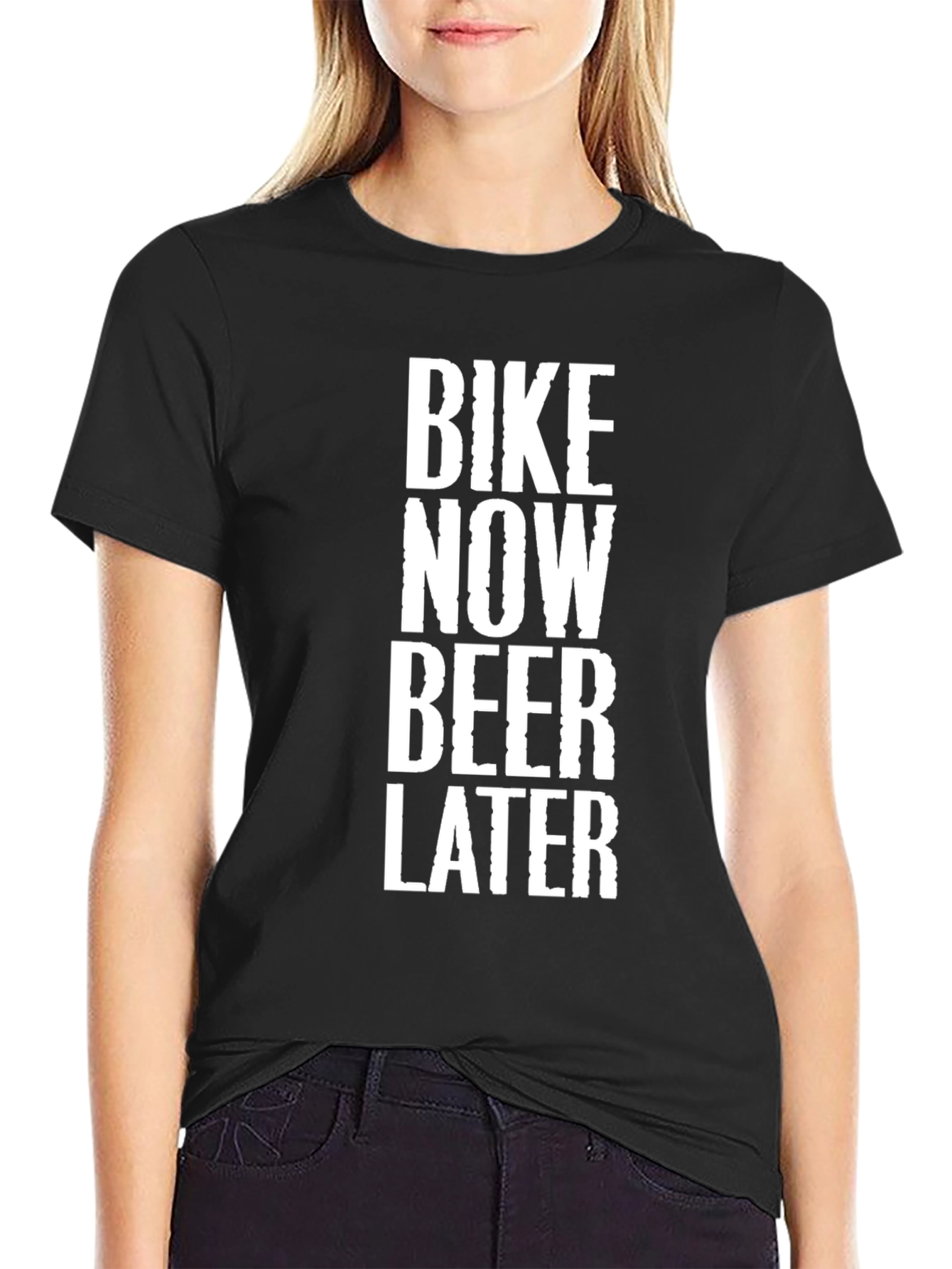 Bike Now Beer Later Graphic Tee