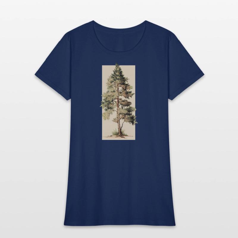 Serenity in Nature: Cedar Tree Art