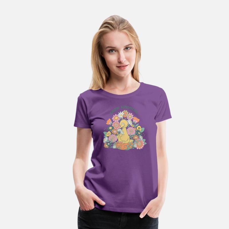 Sesame Street Big Bird With Flowers Grow Kindness