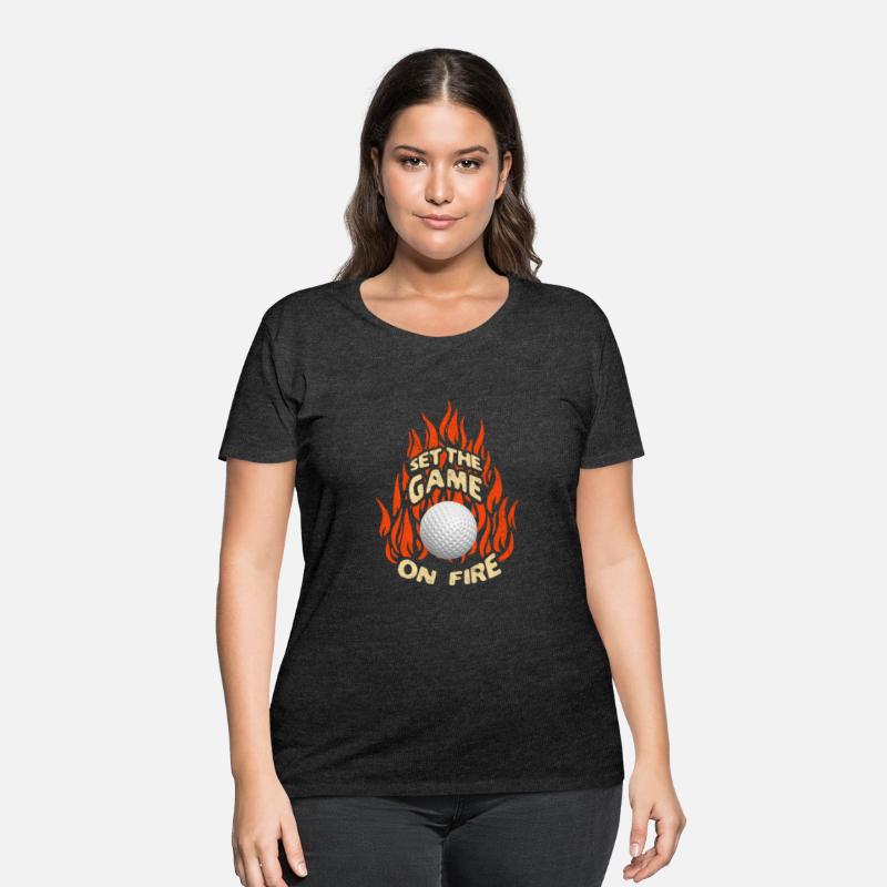 Set The Game On Fire Ball Sport Flames Art