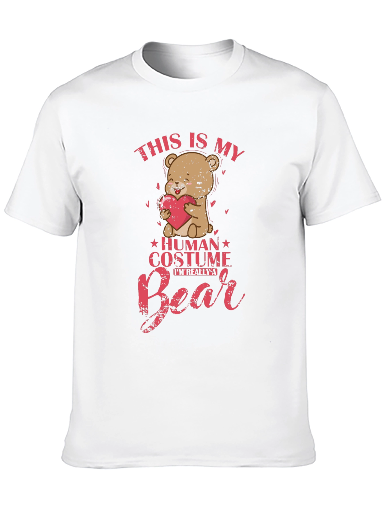 Cute Bear Human Costume T-Shirt
