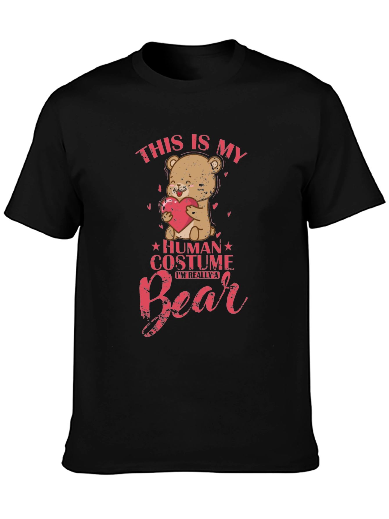 Cute Bear Human Costume T-Shirt