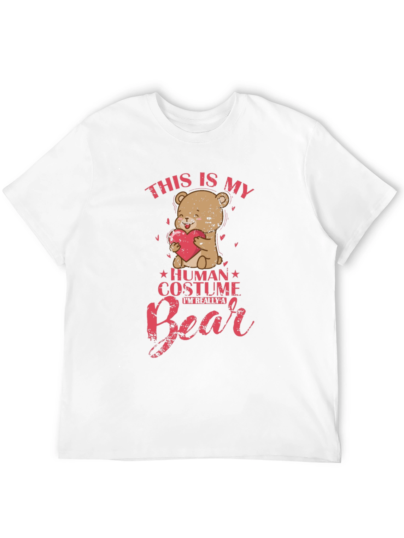 Cute Bear Human Costume T-Shirt