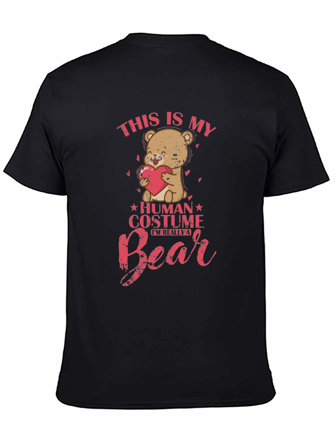 Cute Bear Human Costume T-Shirt