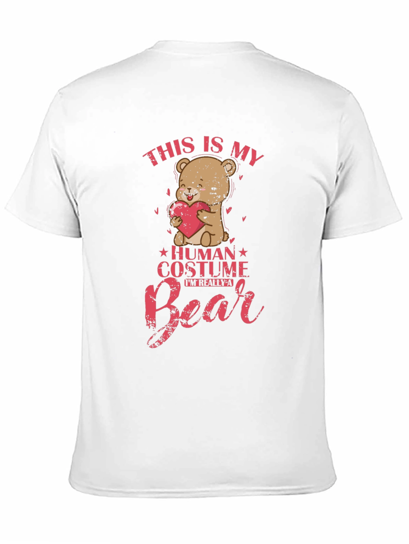 Cute Bear Human Costume T-Shirt