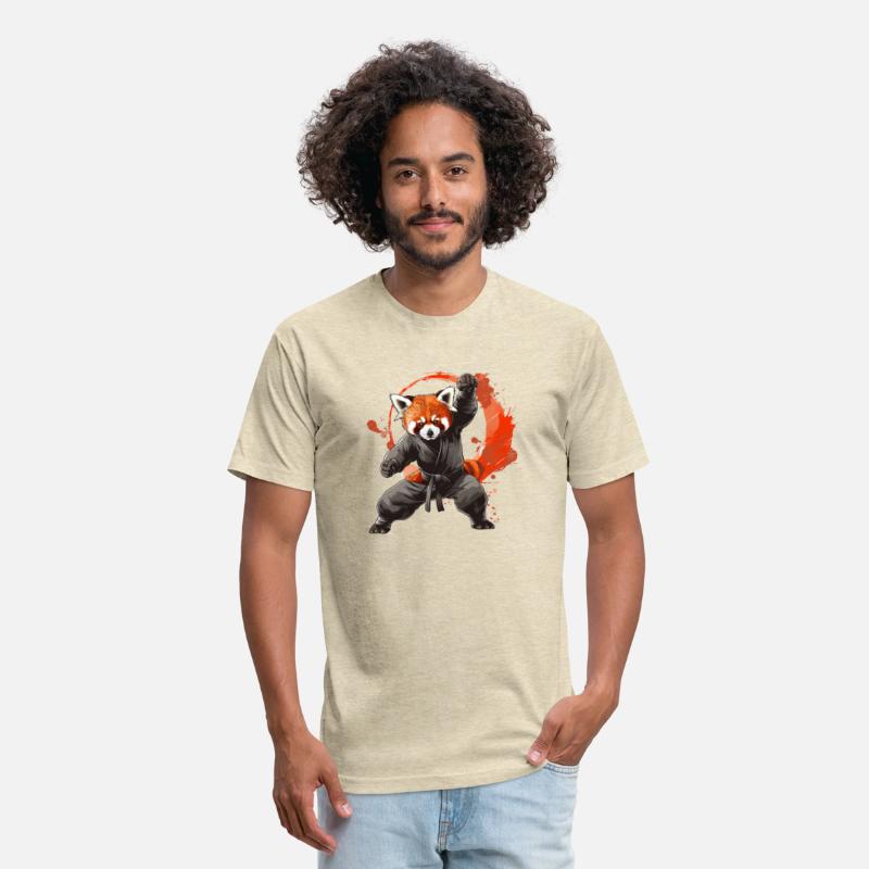 Shaolin style red panda T-shirt