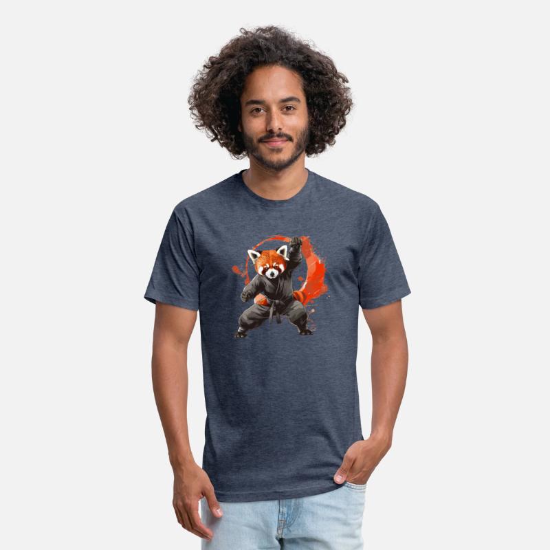 Shaolin style red panda T-shirt