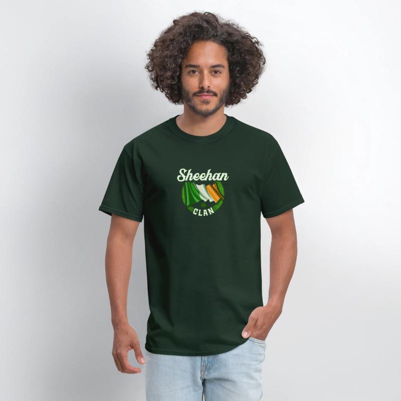 Sheehan Surname Irish Last Name Ireland Flag