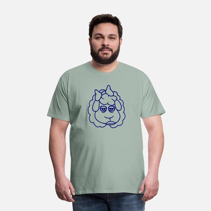 Sheep Girl Woman Face Female Pretty Tired Head Fun