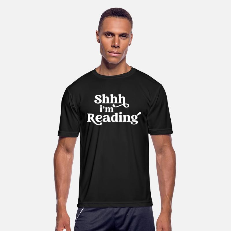 Shhh I'm Reading Quiet Book Lovers Statement