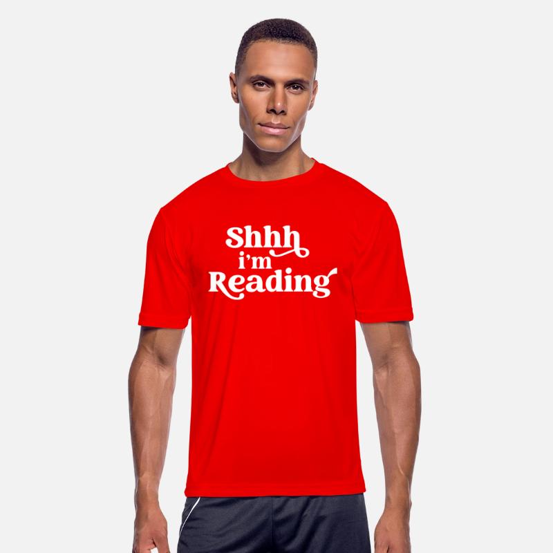 Shhh I'm Reading Quiet Book Lovers Statement