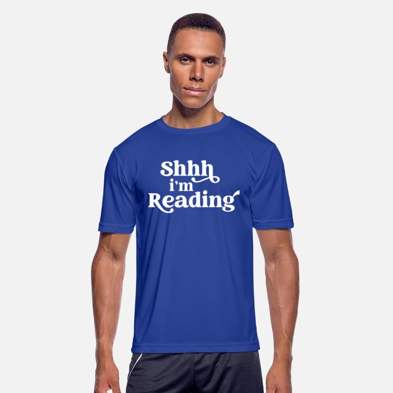 Shhh I'm Reading Quiet Book Lovers Statement