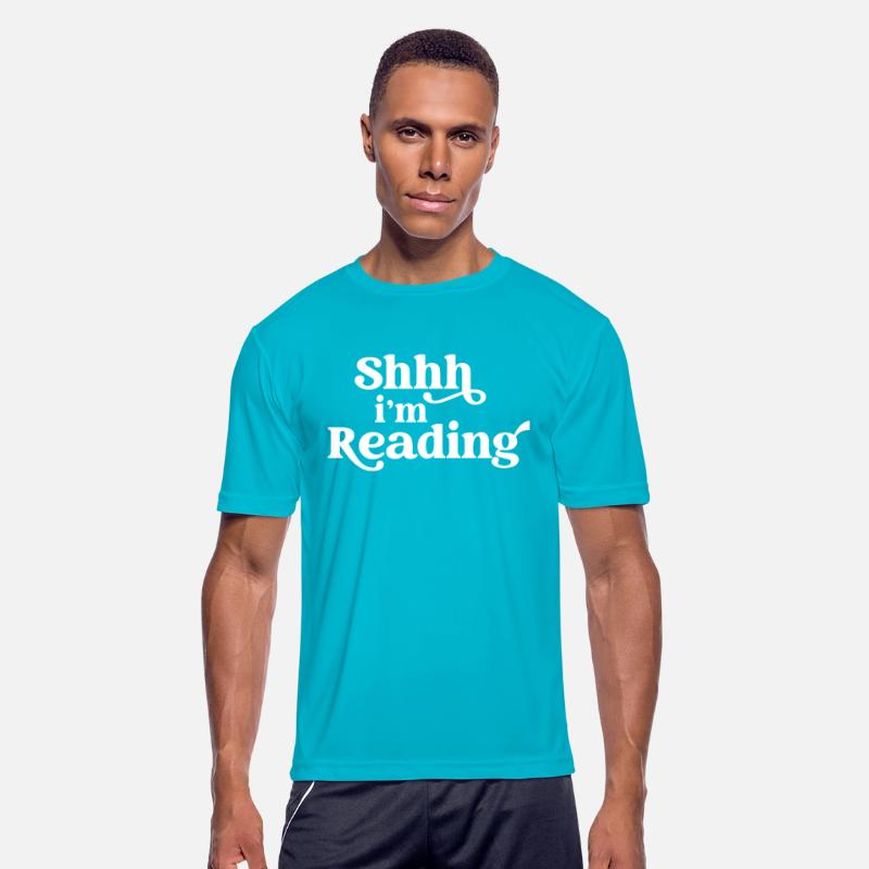 Shhh I'm Reading Quiet Book Lovers Statement