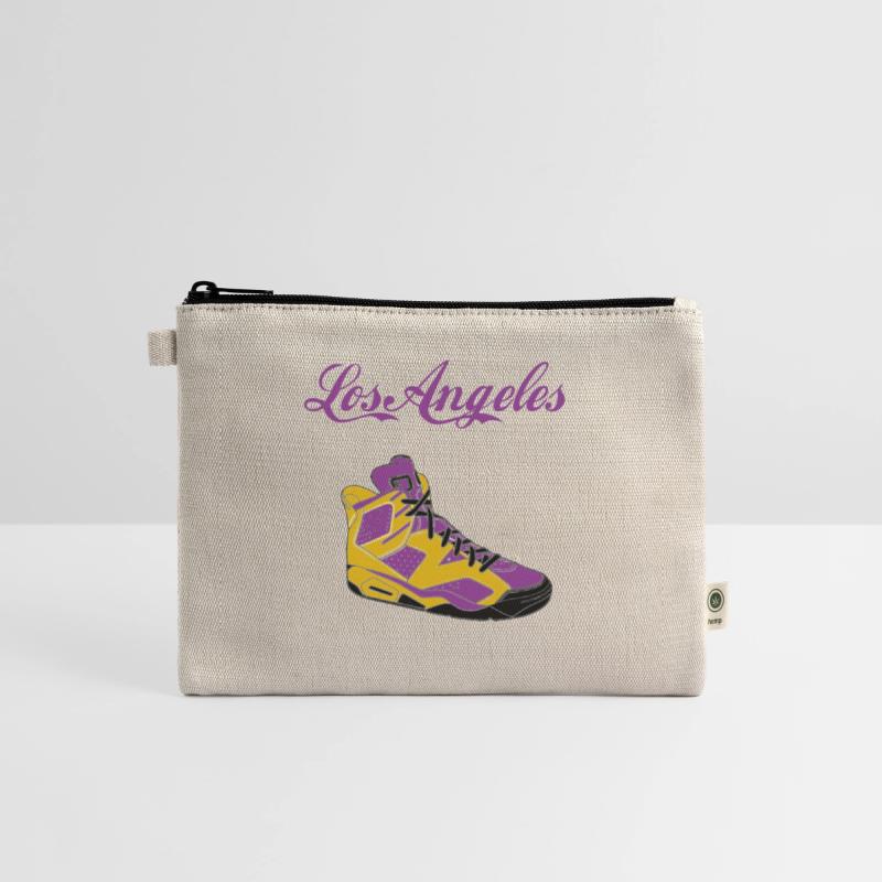 SHOES LOS ANGELES BASKETBALL YELLOW AND PURPLE