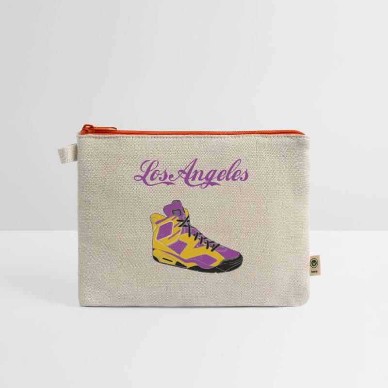 SHOES LOS ANGELES BASKETBALL YELLOW AND PURPLE
