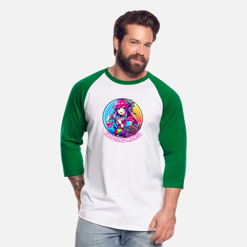 Shooting mania gamer girl