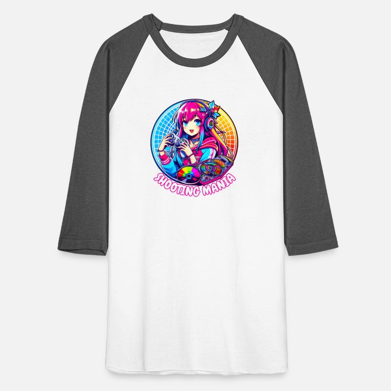 Shooting mania gamer girl