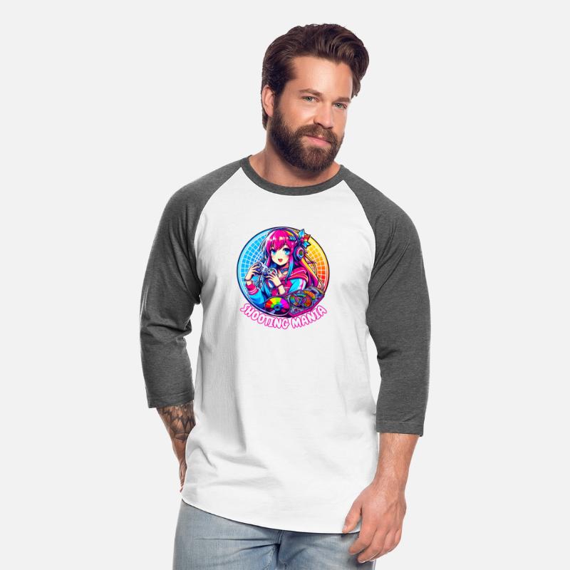 Shooting mania gamer girl