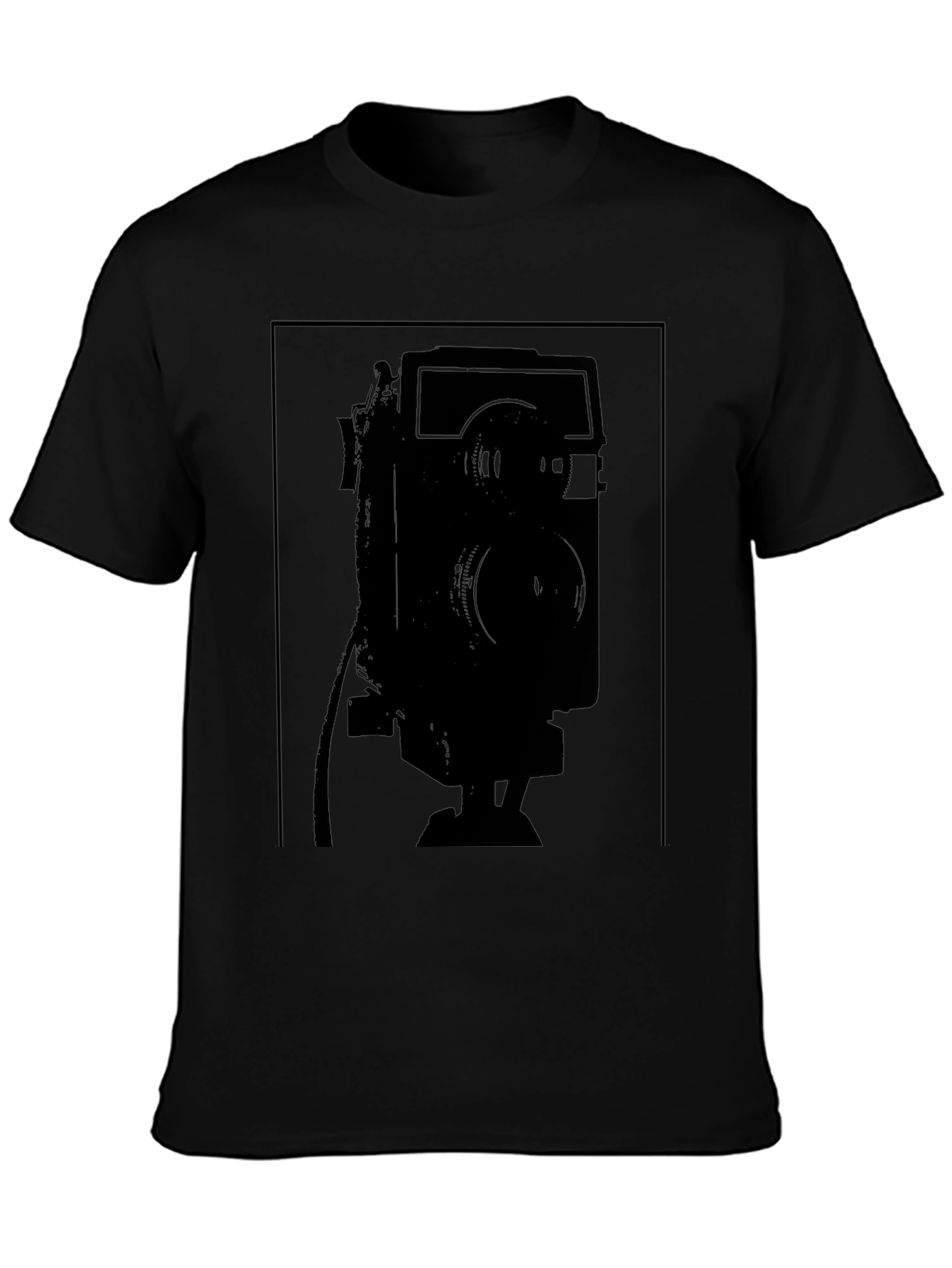 Retro Camera Graphic Tee - Classic Style!