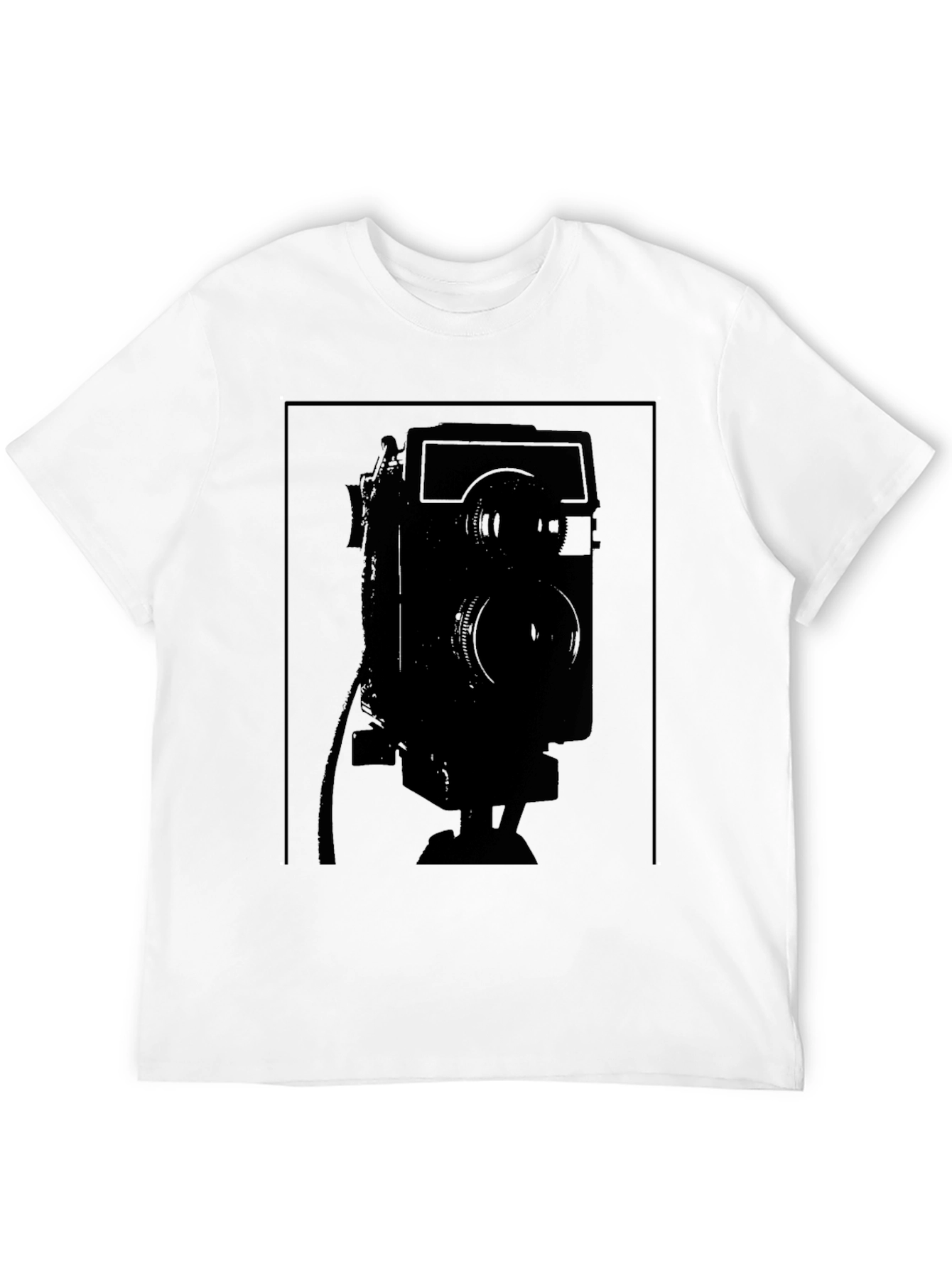 Retro Camera Graphic Tee - Classic Style!