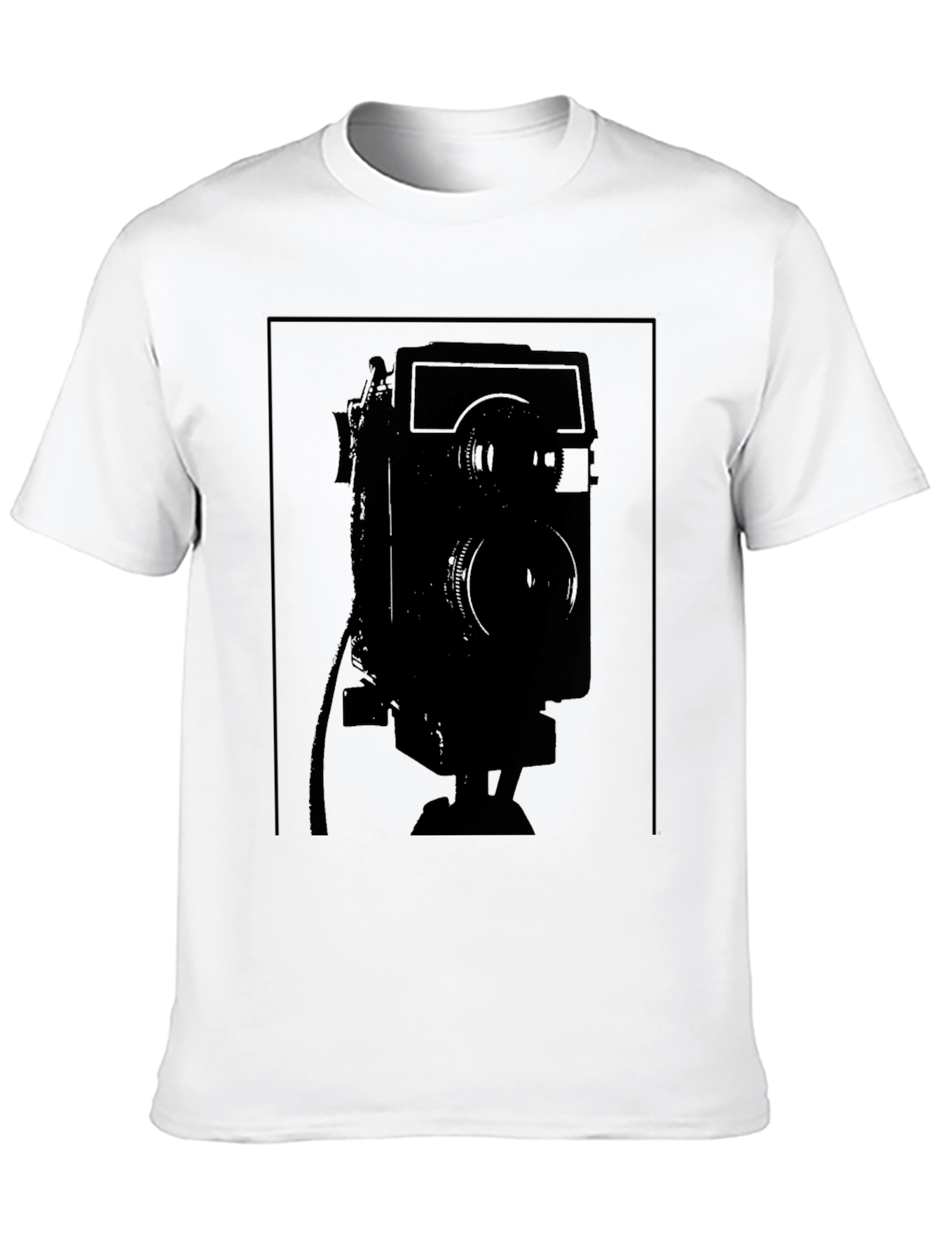 Retro Camera Graphic Tee - Classic Style!